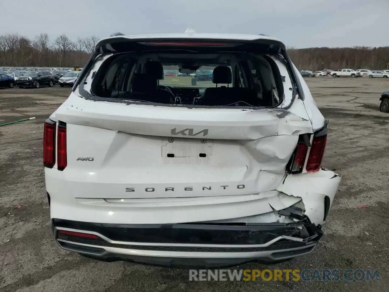6 Photograph of a damaged car 5XYRKDLF1NG076840 KIA SORENTO 2022