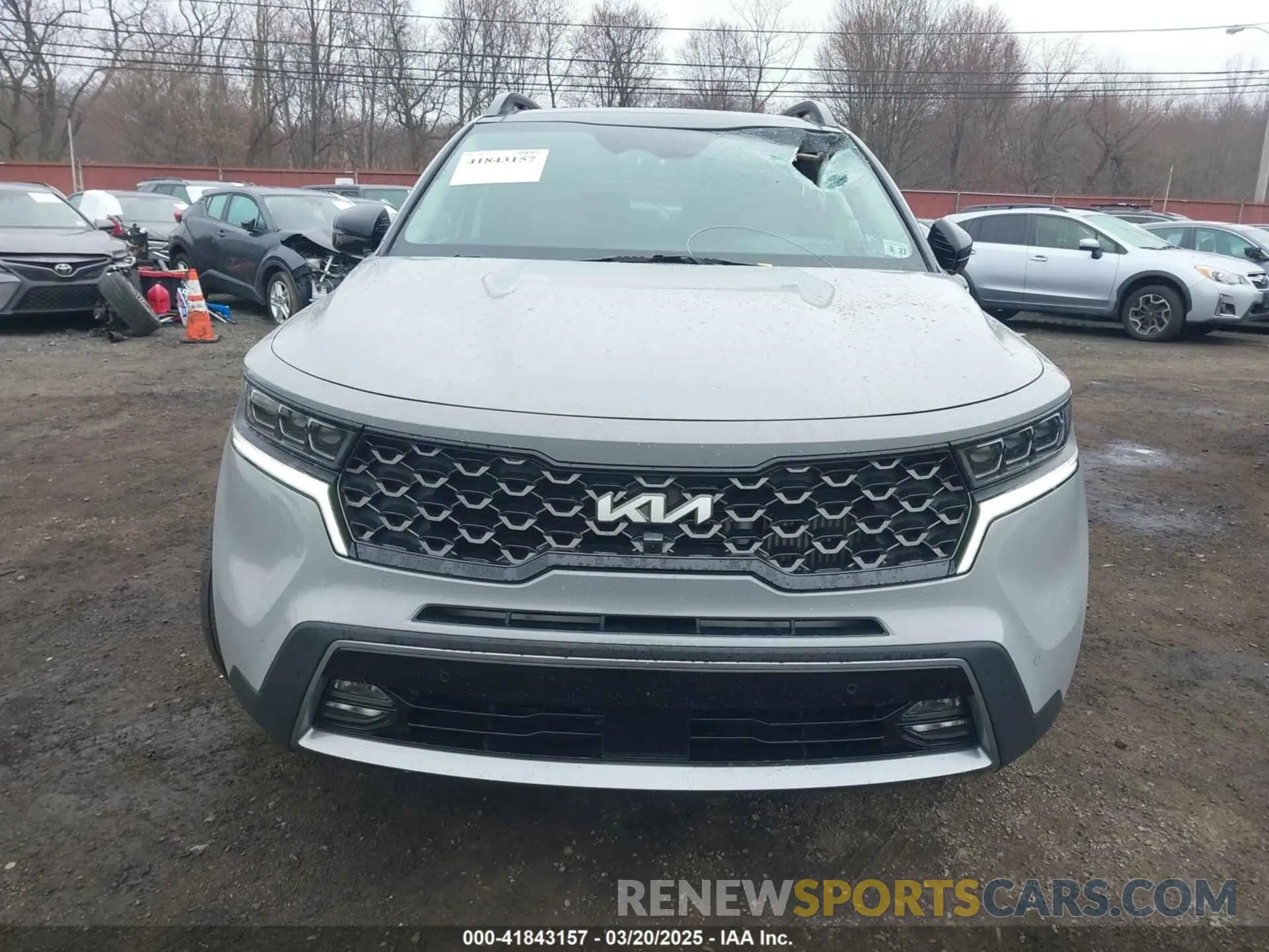 12 Photograph of a damaged car 5XYRKDLF3NG152106 KIA SORENTO 2022