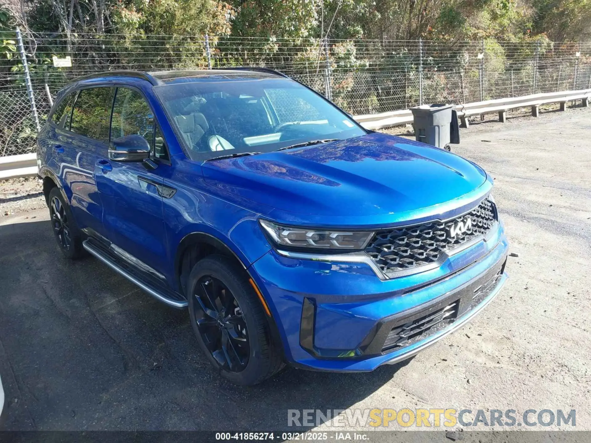 1 Photograph of a damaged car 5XYRKDLF4NG112780 KIA SORENTO 2022