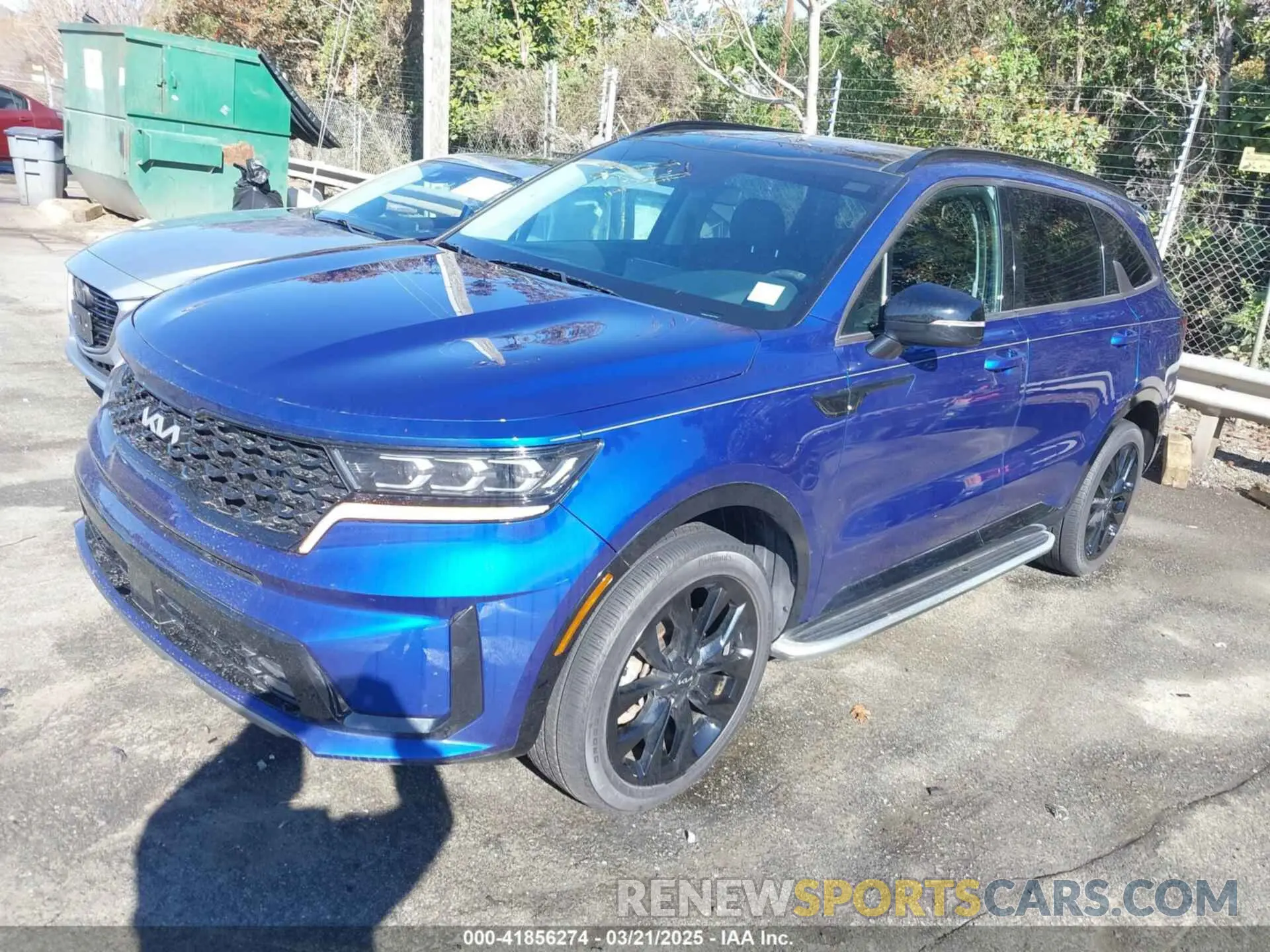 2 Photograph of a damaged car 5XYRKDLF4NG112780 KIA SORENTO 2022