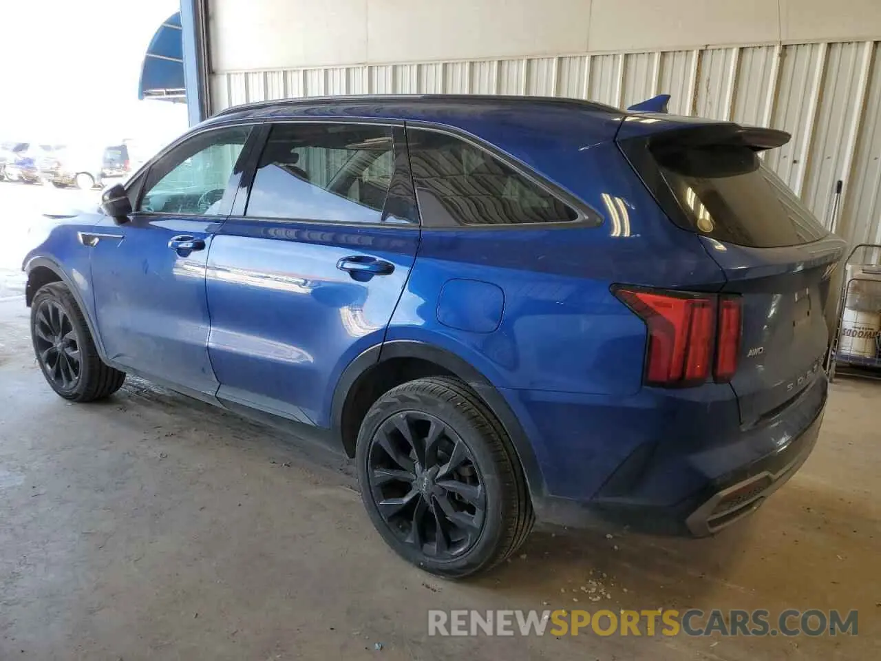 2 Photograph of a damaged car 5XYRKDLF5NG113033 KIA SORENTO 2022