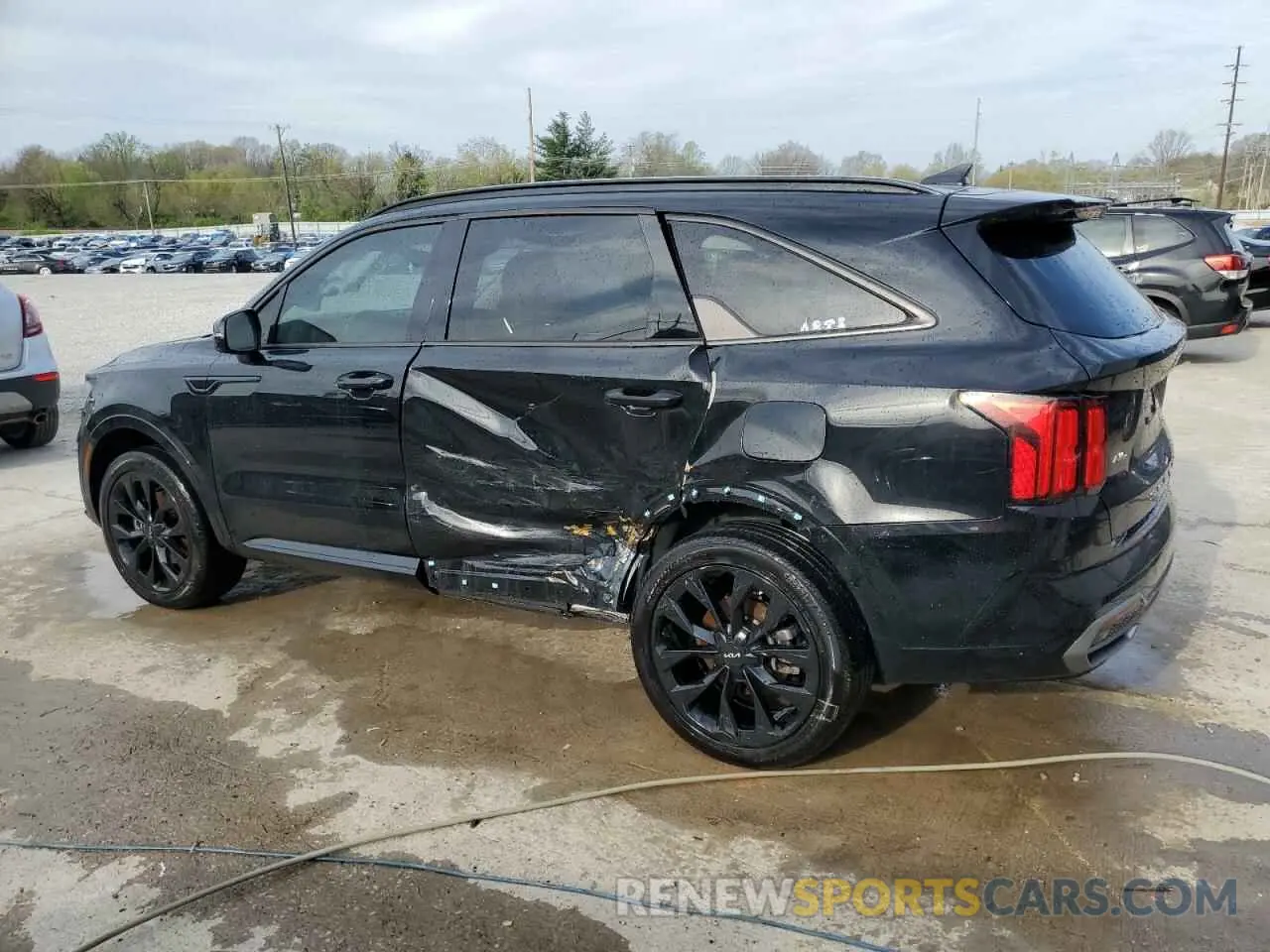 2 Photograph of a damaged car 5XYRKDLF6NG115499 KIA SORENTO 2022