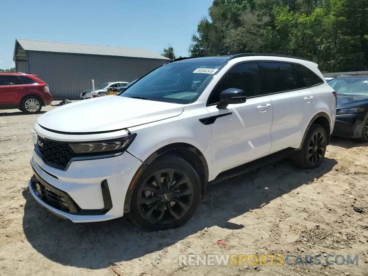 1 Photograph of a damaged car 5XYRKDLF6NG159809 KIA SORENTO 2022