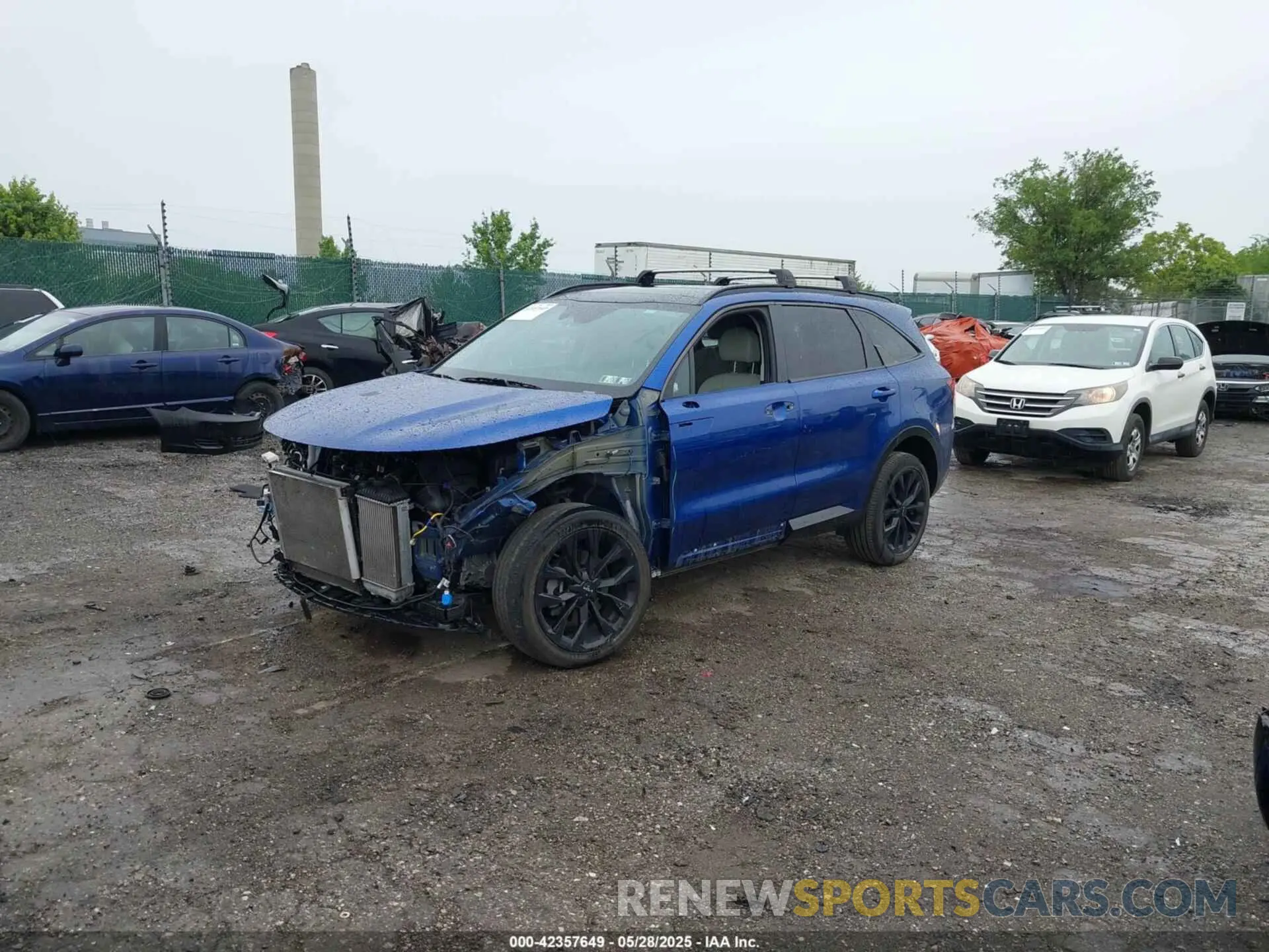 2 Photograph of a damaged car 5XYRKDLF8NG097071 KIA SORENTO 2022