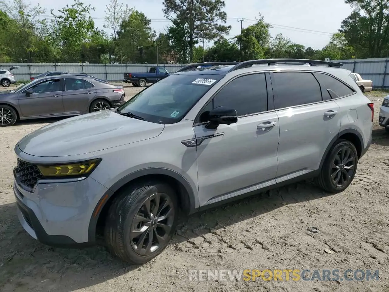 1 Photograph of a damaged car 5XYRKDLFXNG078022 KIA SORENTO 2022