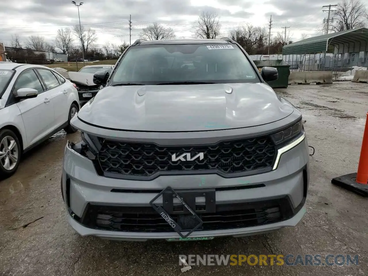 5 Photograph of a damaged car 5XYRKDLFXNG121287 KIA SORENTO 2022
