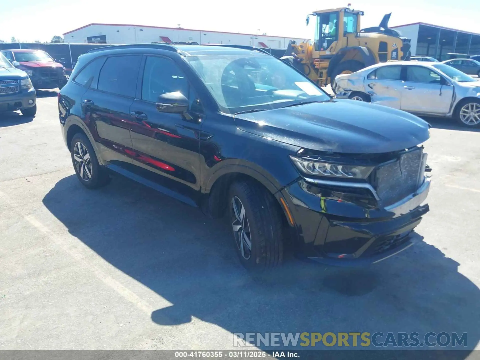 1 Photograph of a damaged car 5XYRL4LC3NG097014 KIA SORENTO 2022