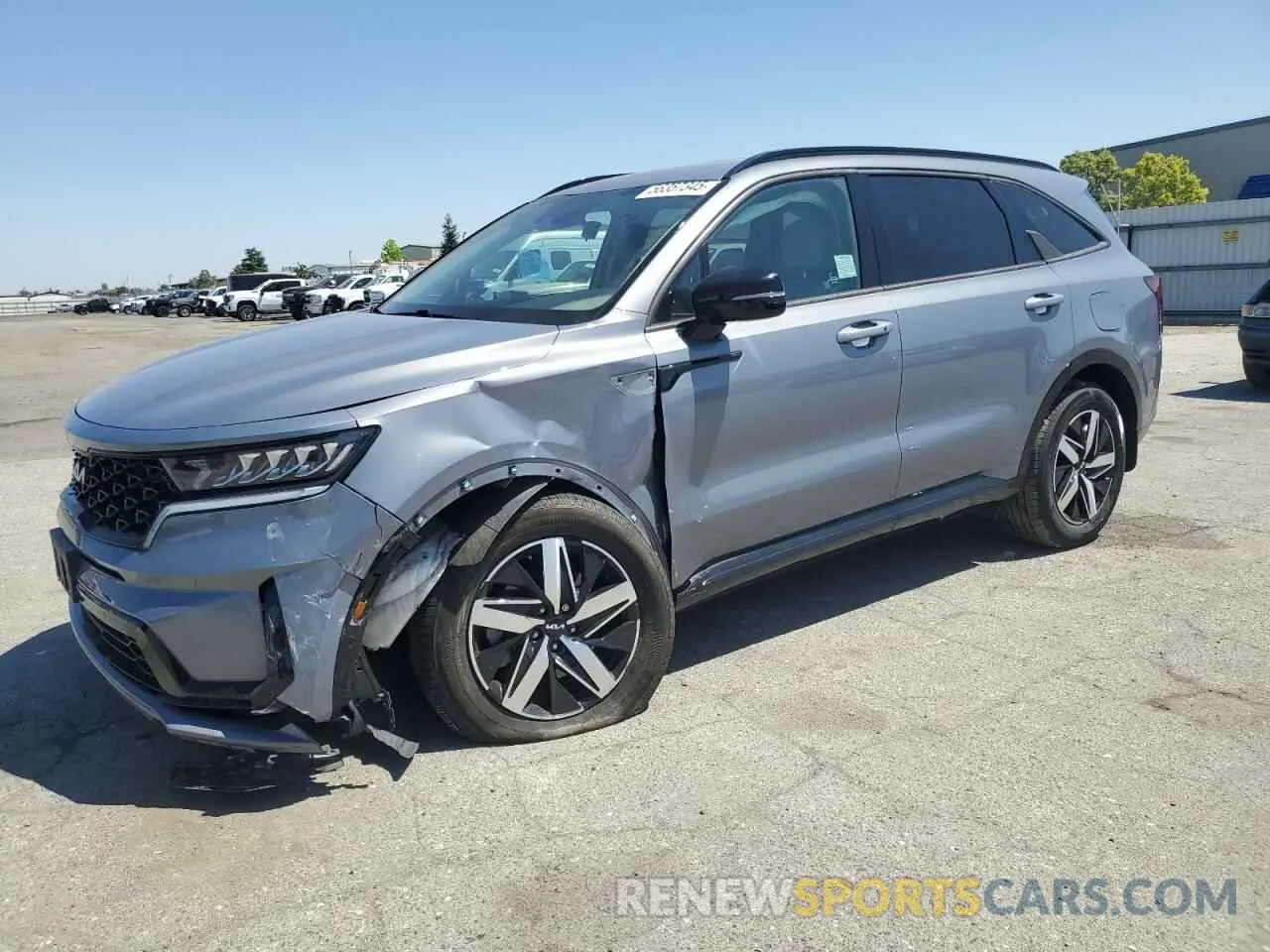 1 Photograph of a damaged car 5XYRL4LC3NG108786 KIA SORENTO 2022