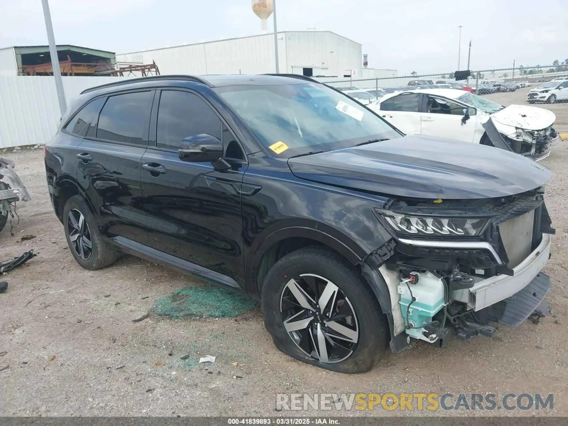 1 Photograph of a damaged car 5XYRL4LC3NG130092 KIA SORENTO 2022