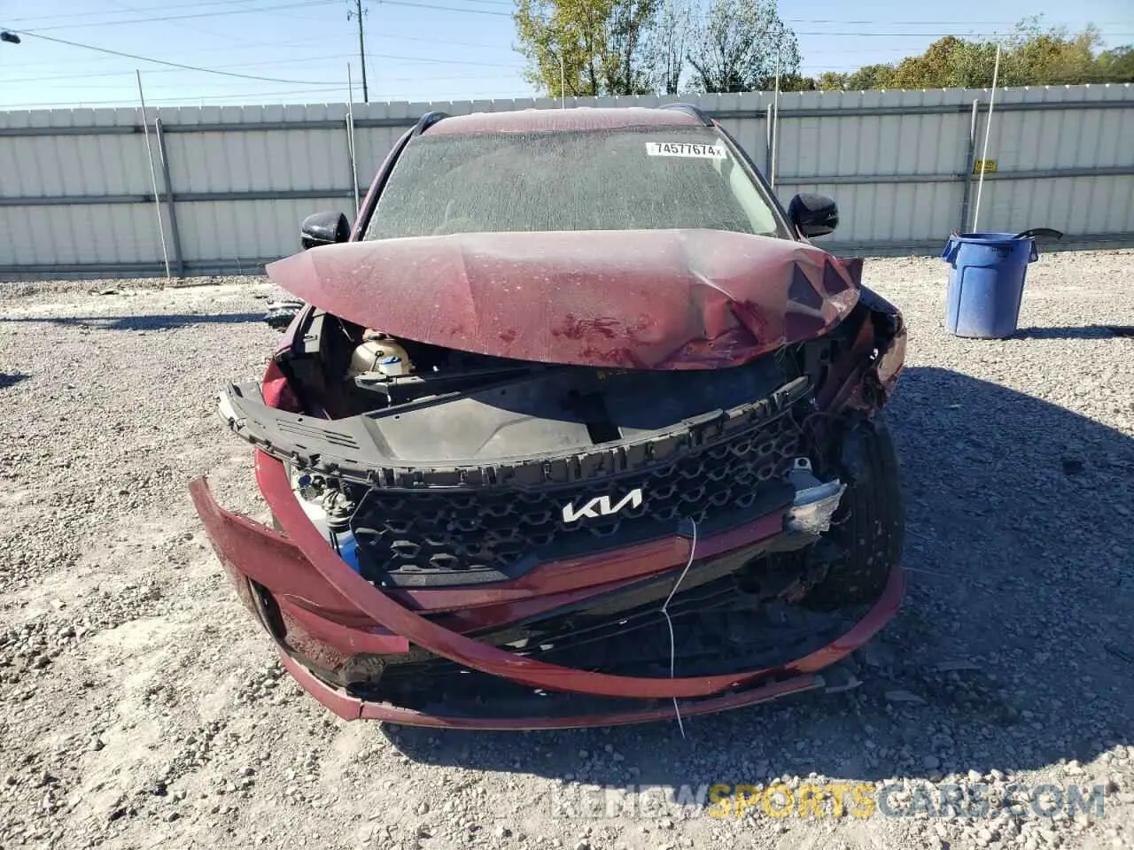 5 Photograph of a damaged car 5XYRL4LC4NG125306 KIA SORENTO 2022