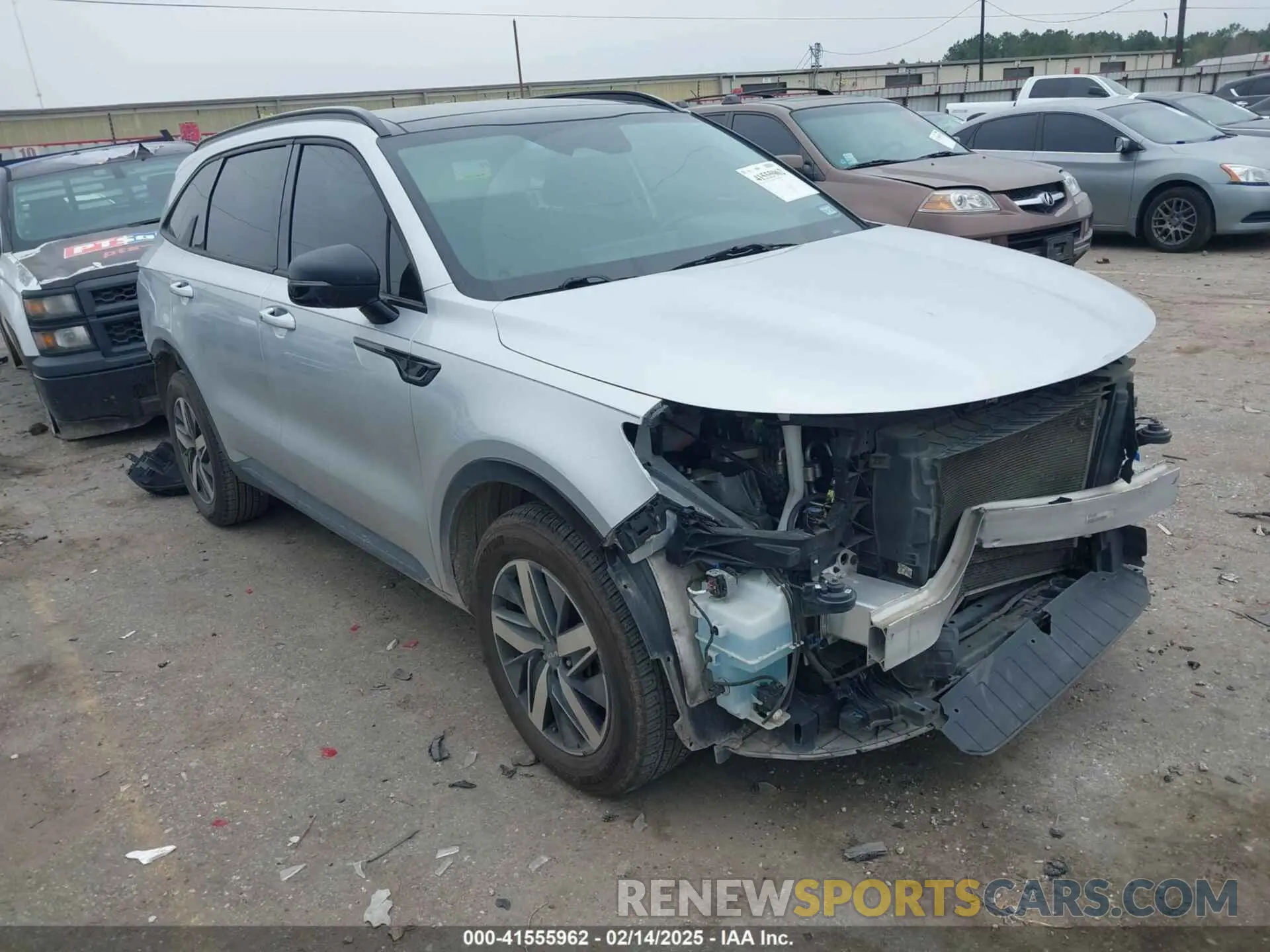1 Photograph of a damaged car 5XYRL4LC4NG150190 KIA SORENTO 2022