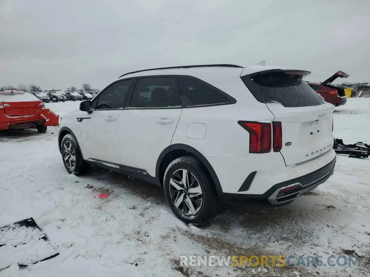 2 Photograph of a damaged car 5XYRL4LC5NG083003 KIA SORENTO 2022