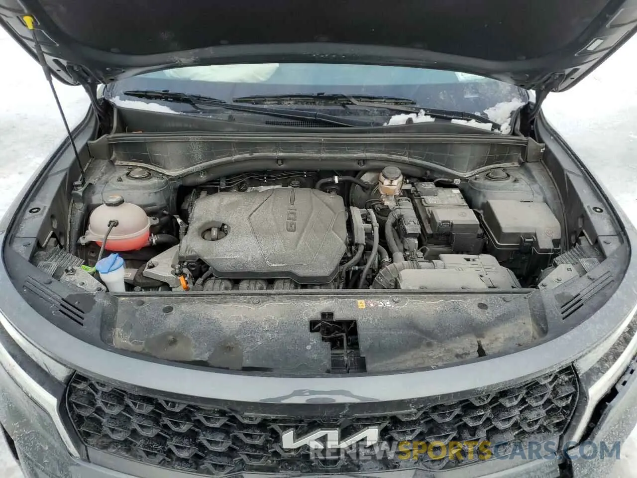 14 Photograph of a damaged car 5XYRL4LC5NG125573 KIA SORENTO 2022