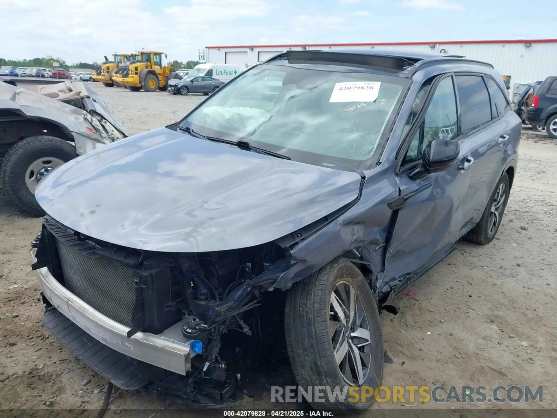 2 Photograph of a damaged car 5XYRL4LC5NG160615 KIA SORENTO 2022