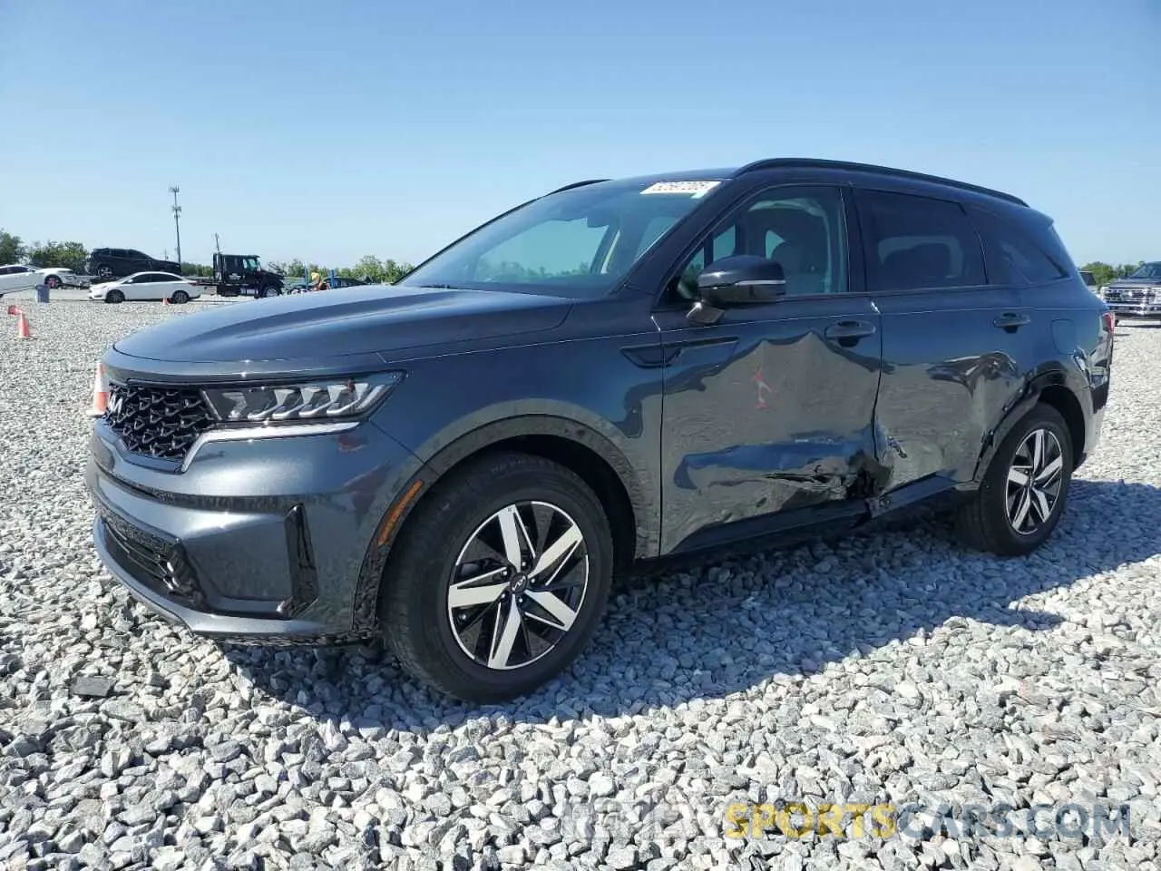 1 Photograph of a damaged car 5XYRL4LC6NG115506 KIA SORENTO 2022