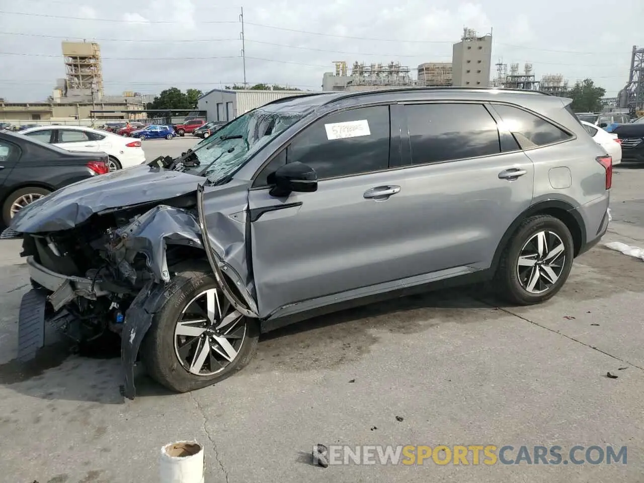 1 Photograph of a damaged car 5XYRL4LC6NG120673 KIA SORENTO 2022