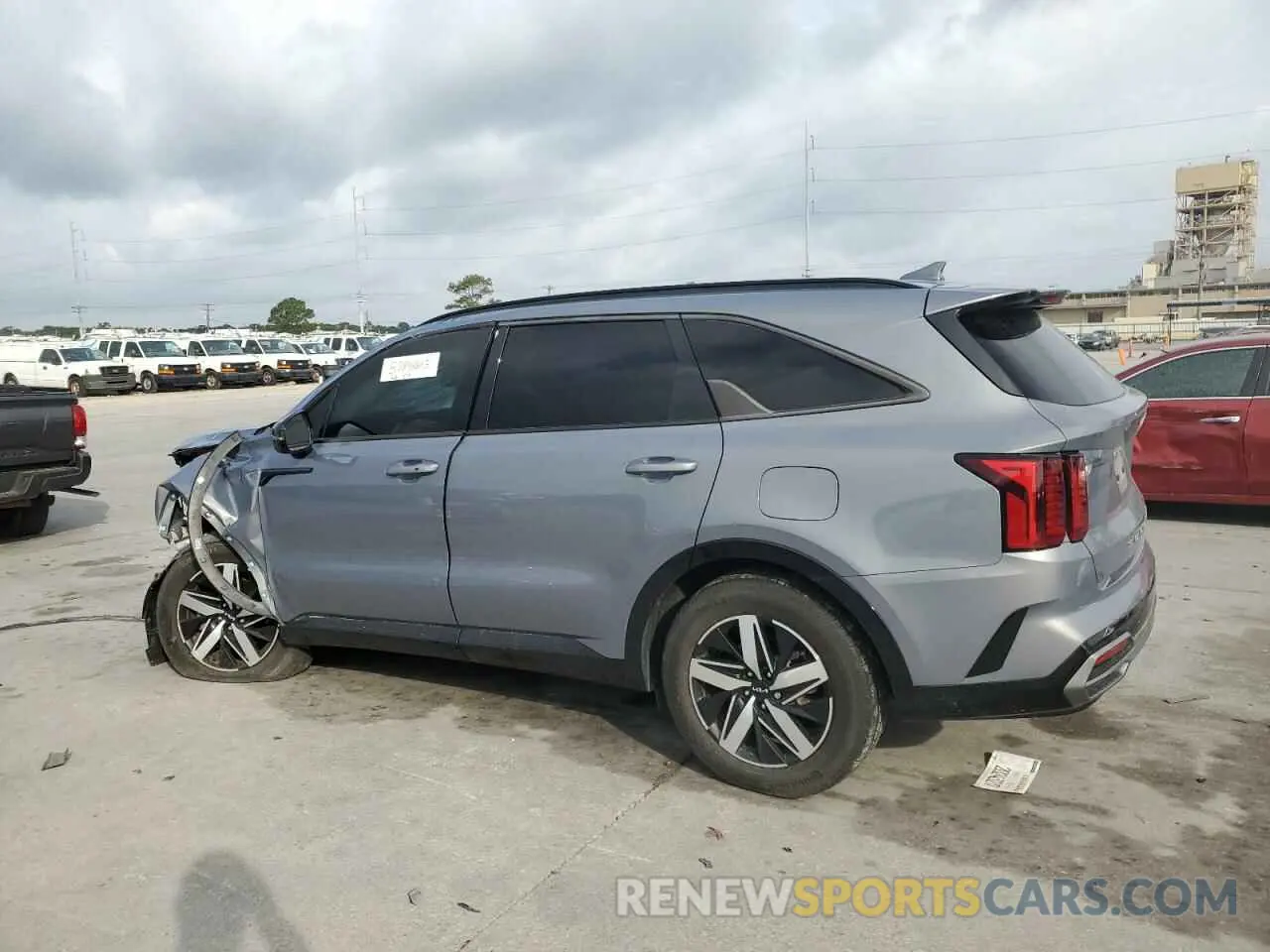2 Photograph of a damaged car 5XYRL4LC6NG120673 KIA SORENTO 2022