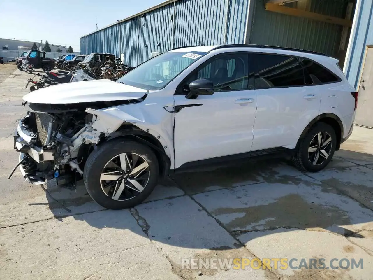 1 Photograph of a damaged car 5XYRL4LC7NG108080 KIA SORENTO 2022