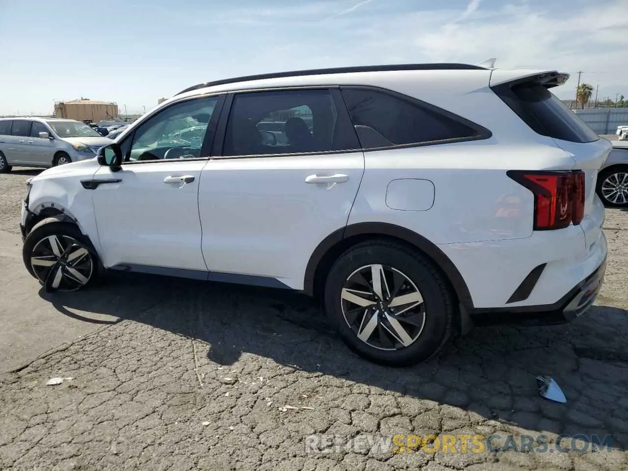 2 Photograph of a damaged car 5XYRL4LC7NG108922 KIA SORENTO 2022