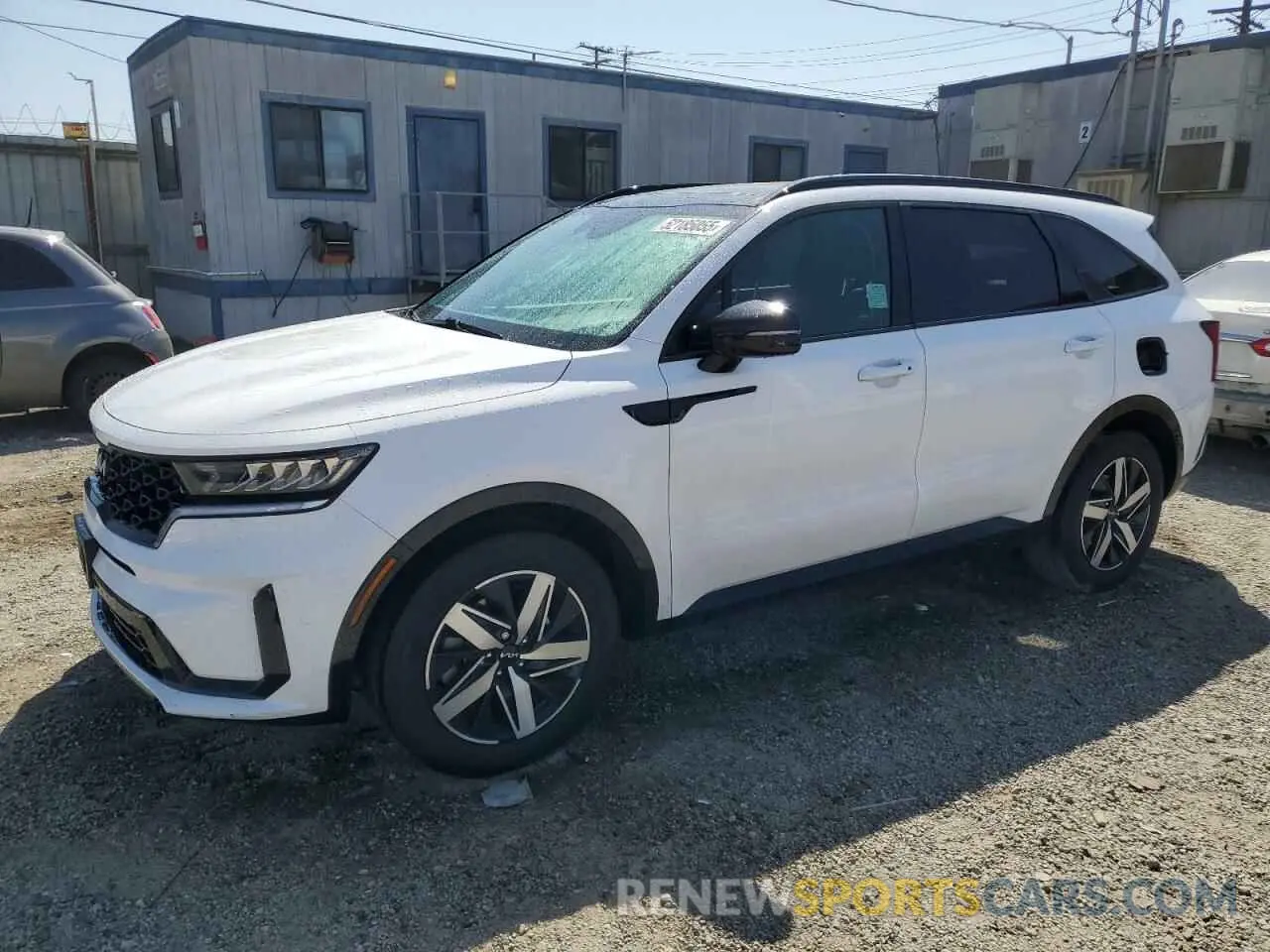 1 Photograph of a damaged car 5XYRL4LC7NG123808 KIA SORENTO 2022
