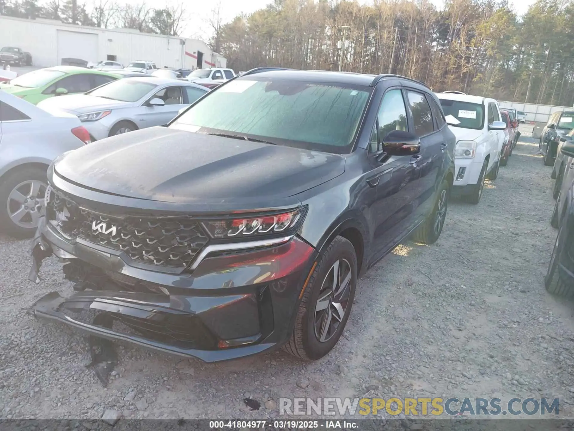 2 Photograph of a damaged car 5XYRL4LC7NG151222 KIA SORENTO 2022