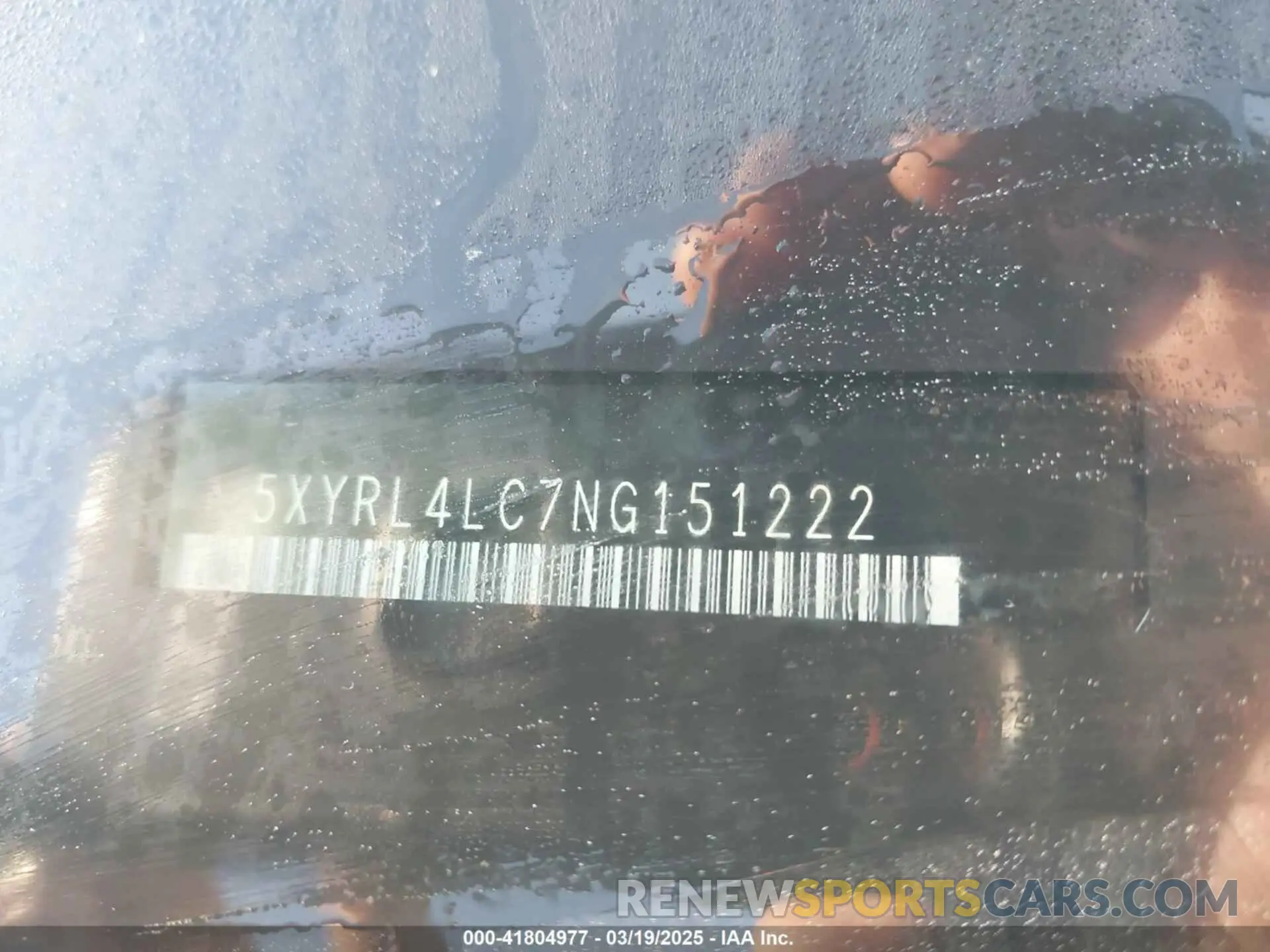 9 Photograph of a damaged car 5XYRL4LC7NG151222 KIA SORENTO 2022
