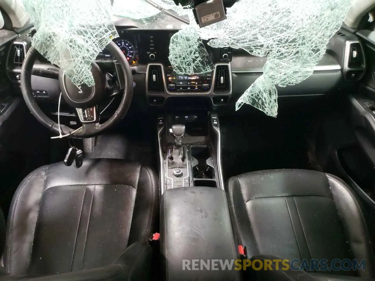 8 Photograph of a damaged car 5XYRL4LC9NG087328 KIA SORENTO 2022