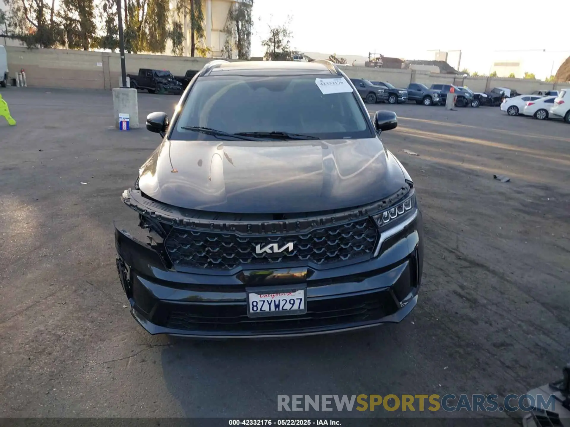 13 Photograph of a damaged car 5XYRL4LCXNG097494 KIA SORENTO 2022