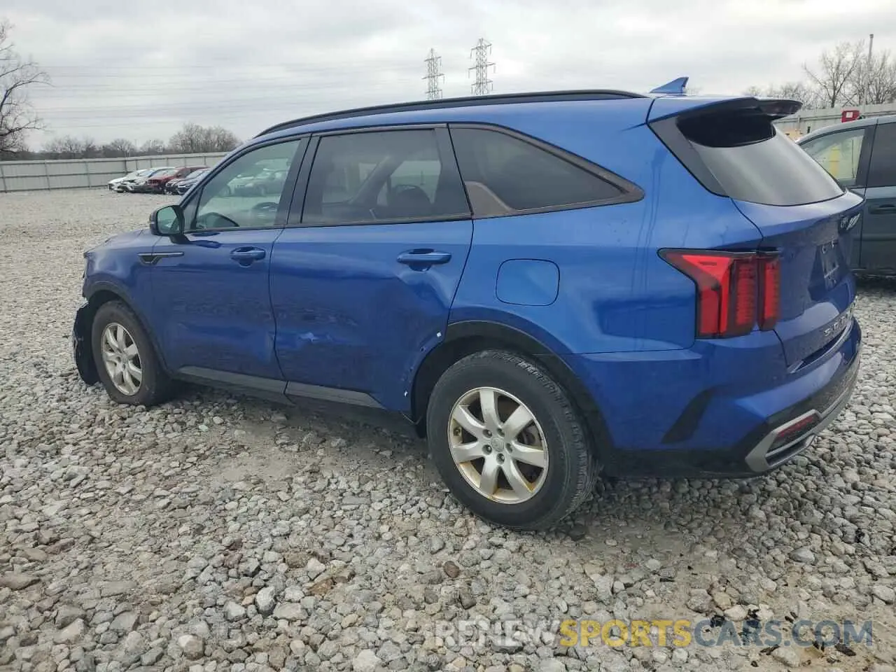 2 Photograph of a damaged car 5XYRL4LCXNG139162 KIA SORENTO 2022