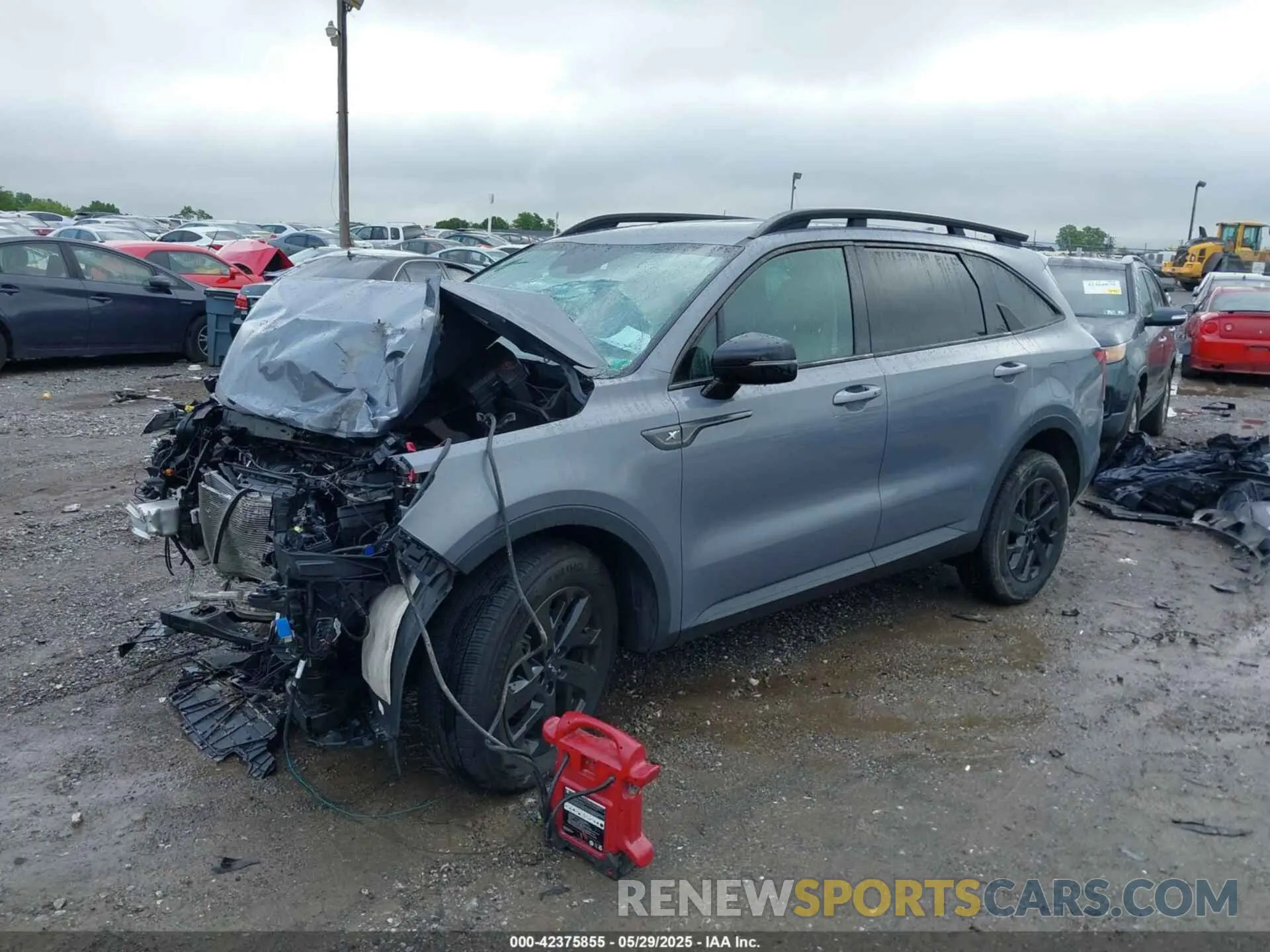 2 Photograph of a damaged car 5XYRLDLC1NG085105 KIA SORENTO 2022