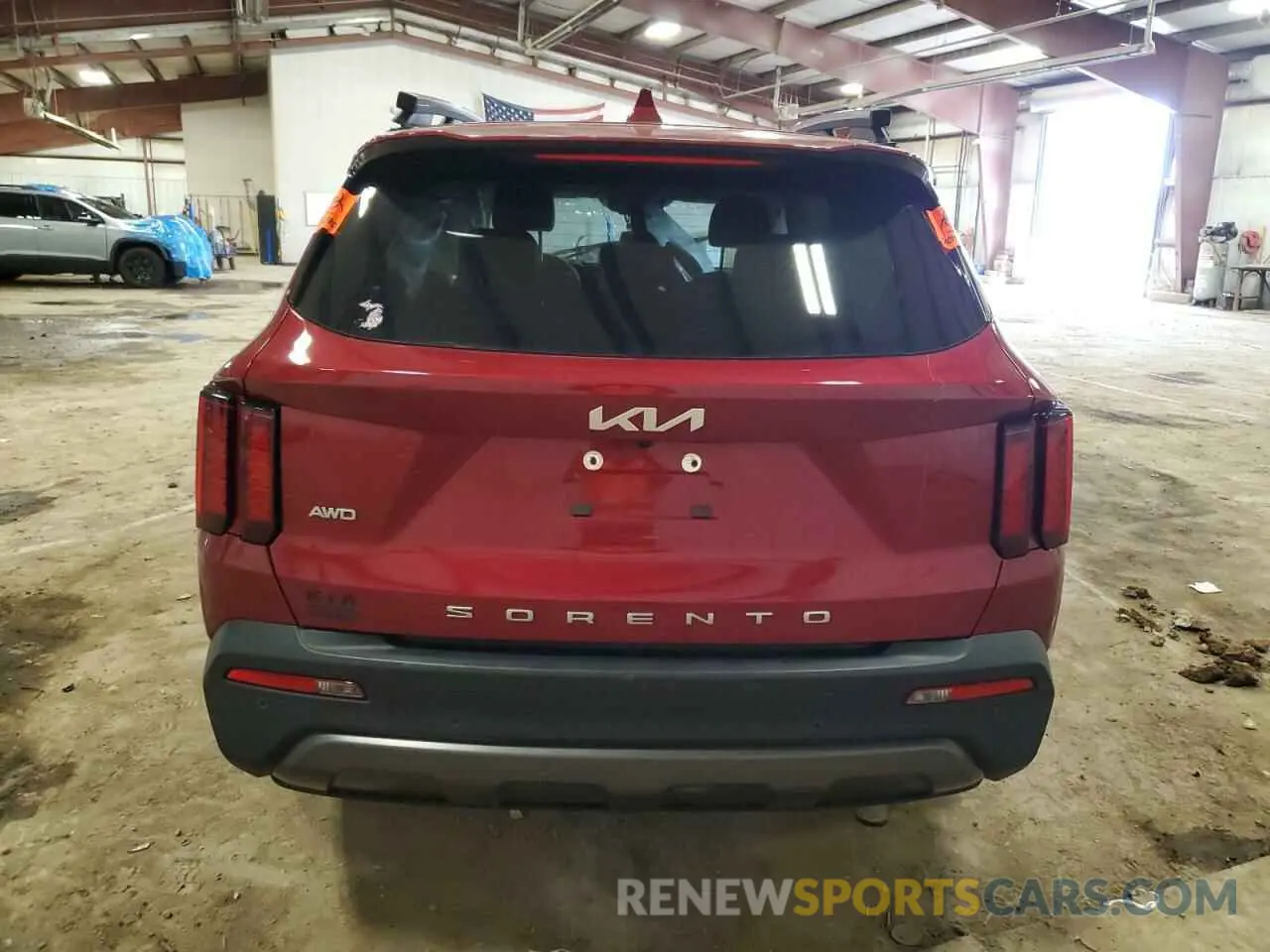 6 Photograph of a damaged car 5XYRLDLC1NG085136 KIA SORENTO 2022