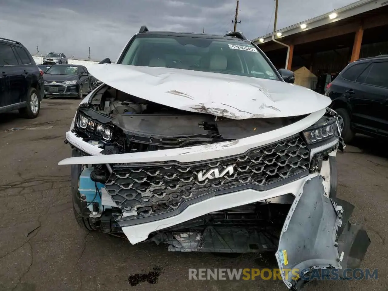 5 Photograph of a damaged car 5XYRLDLC2NG159938 KIA SORENTO 2022