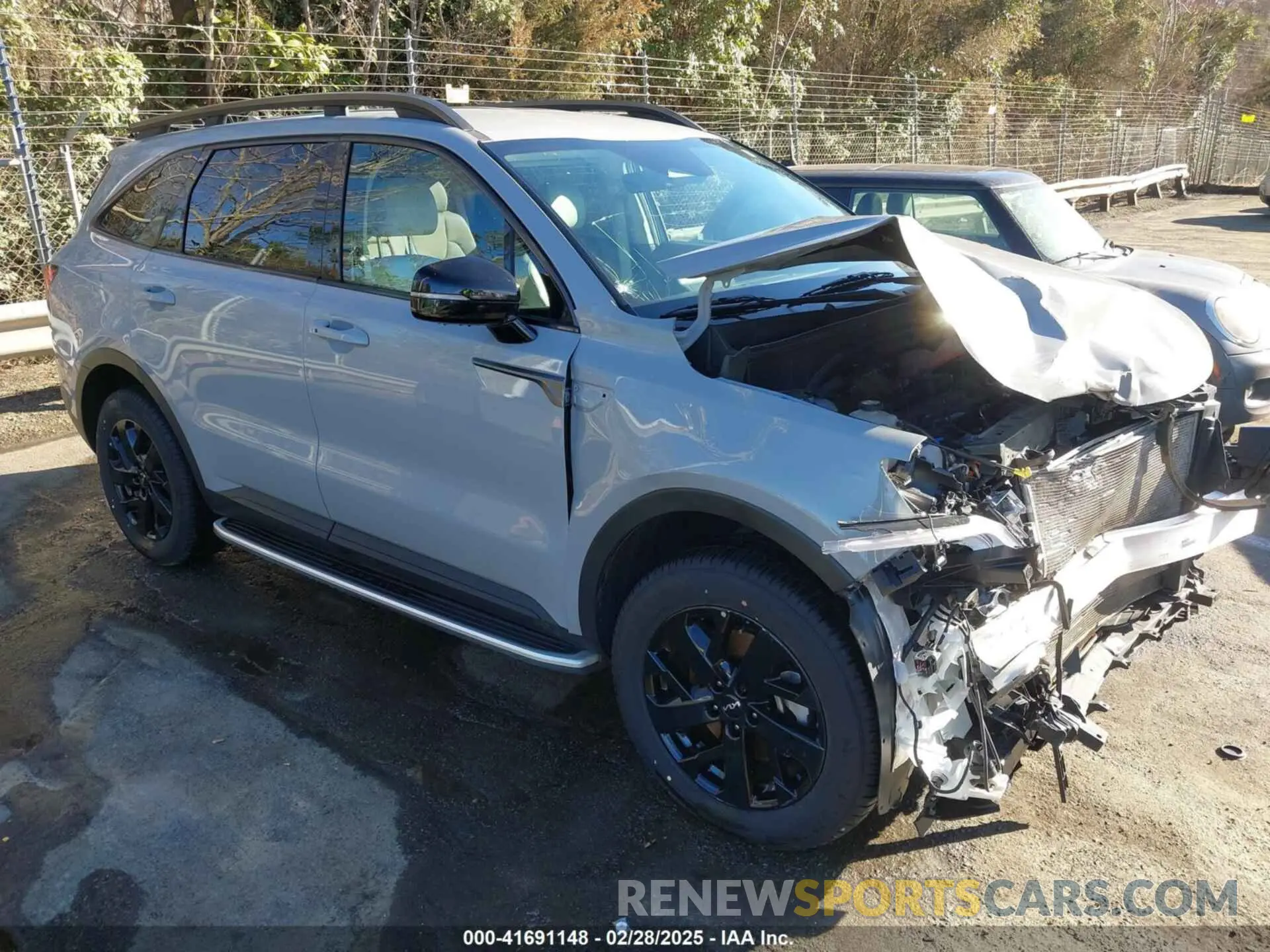 1 Photograph of a damaged car 5XYRLDLC5NG119949 KIA SORENTO 2022