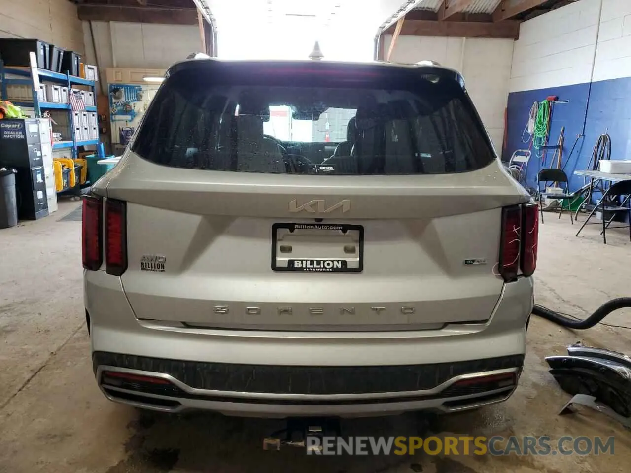 6 Photograph of a damaged car KNDRGDLG1N5112951 KIA SORENTO 2022