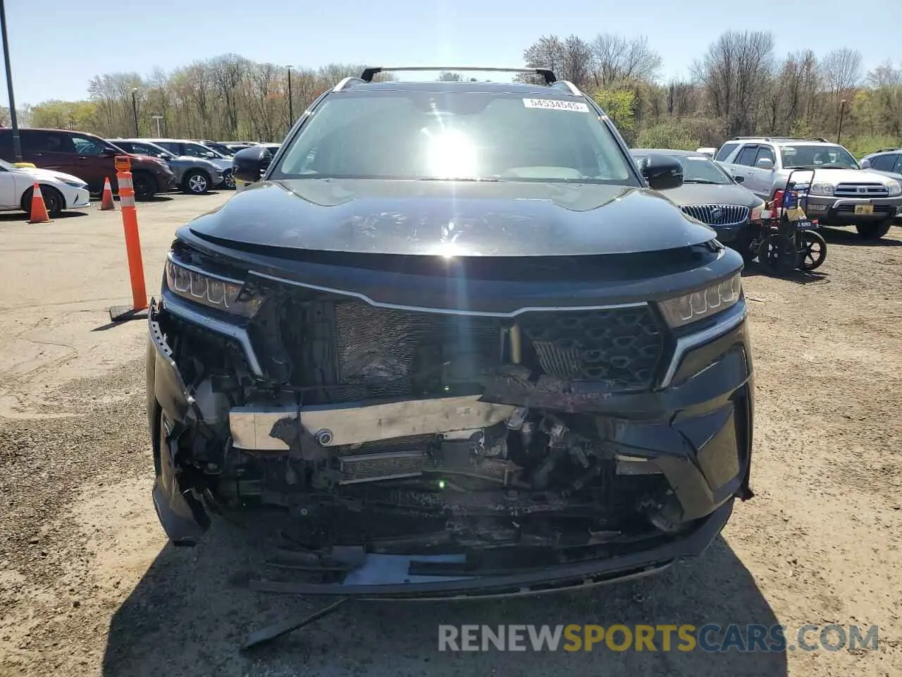 5 Photograph of a damaged car KNDRHDLG0N5097811 KIA SORENTO 2022