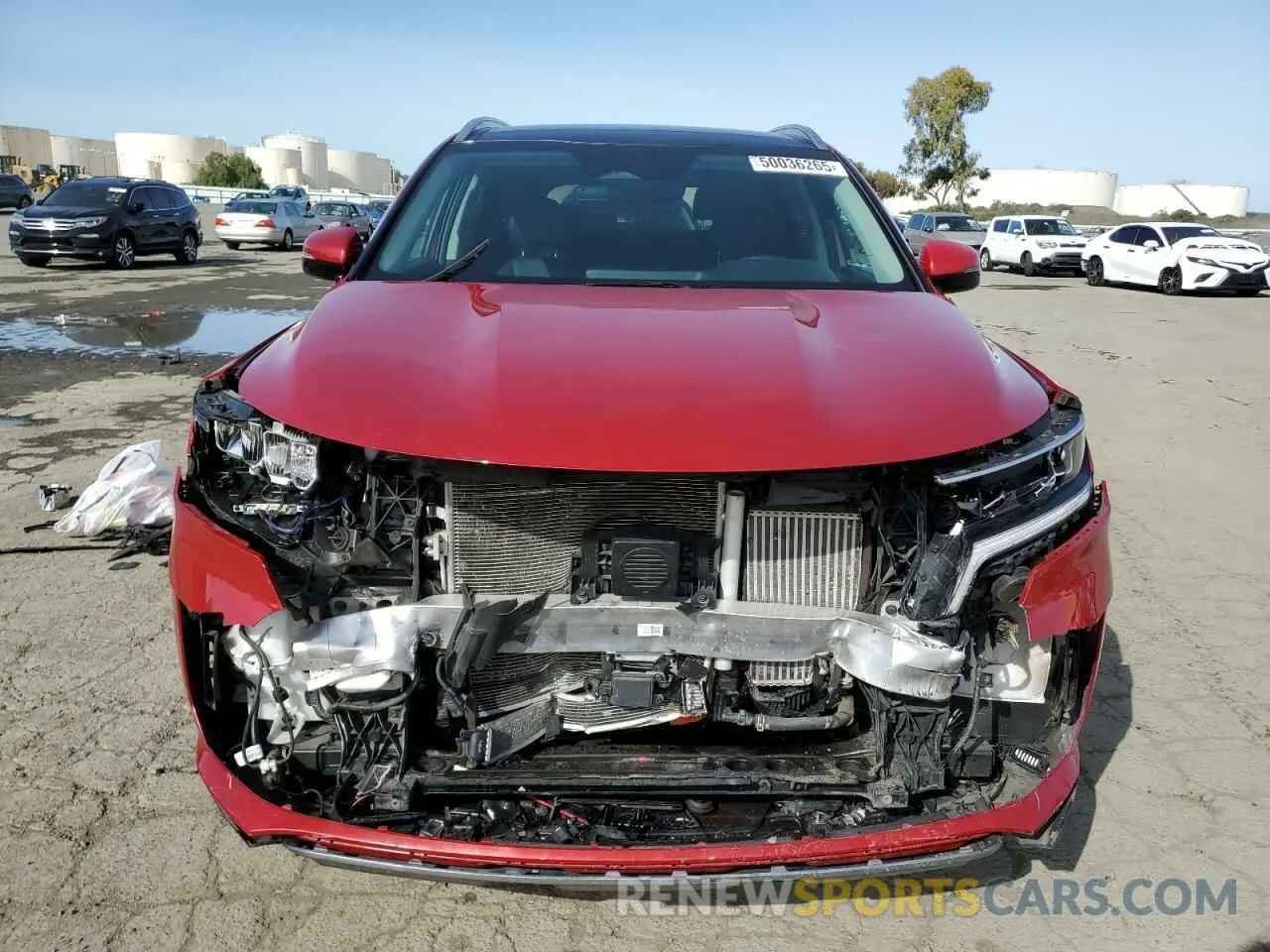 5 Photograph of a damaged car KNDRHDLG8N5121319 KIA SORENTO 2022