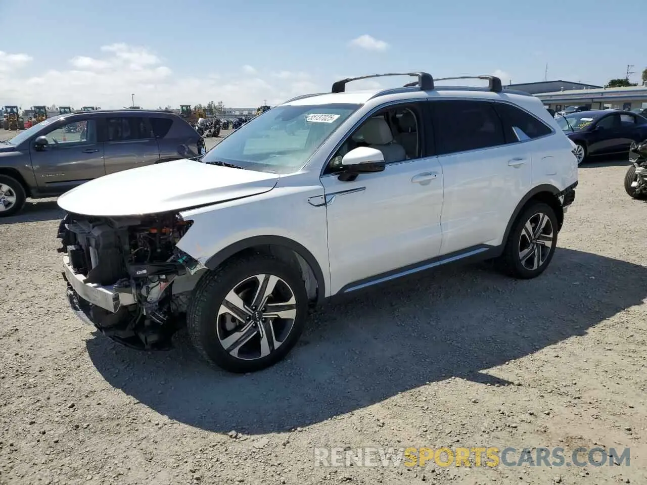 1 Photograph of a damaged car KNDRJDLH4N5116499 KIA SORENTO 2022