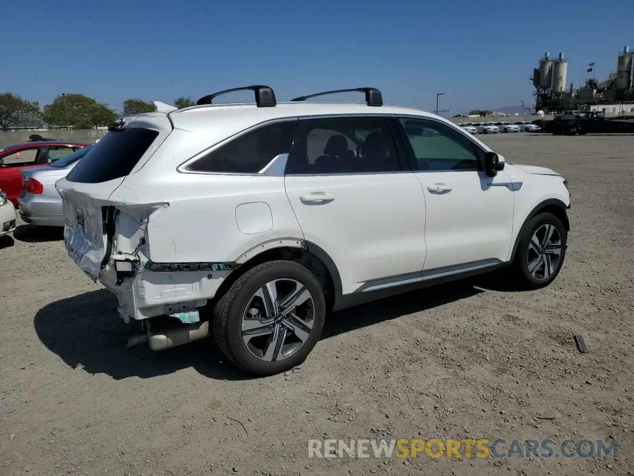 3 Photograph of a damaged car KNDRJDLH4N5116499 KIA SORENTO 2022
