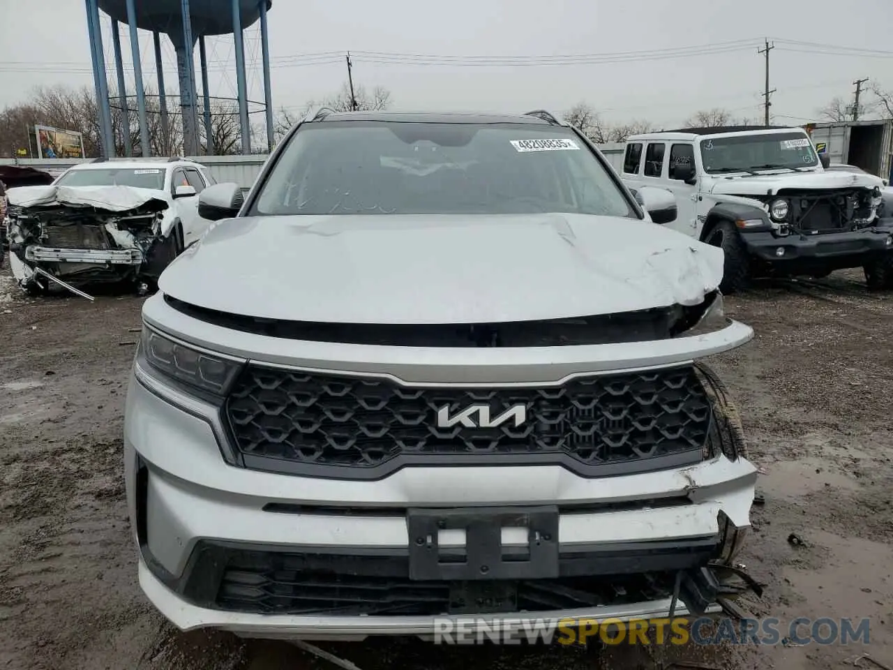 5 Photograph of a damaged car KNDRJDLH7N5118702 KIA SORENTO 2022