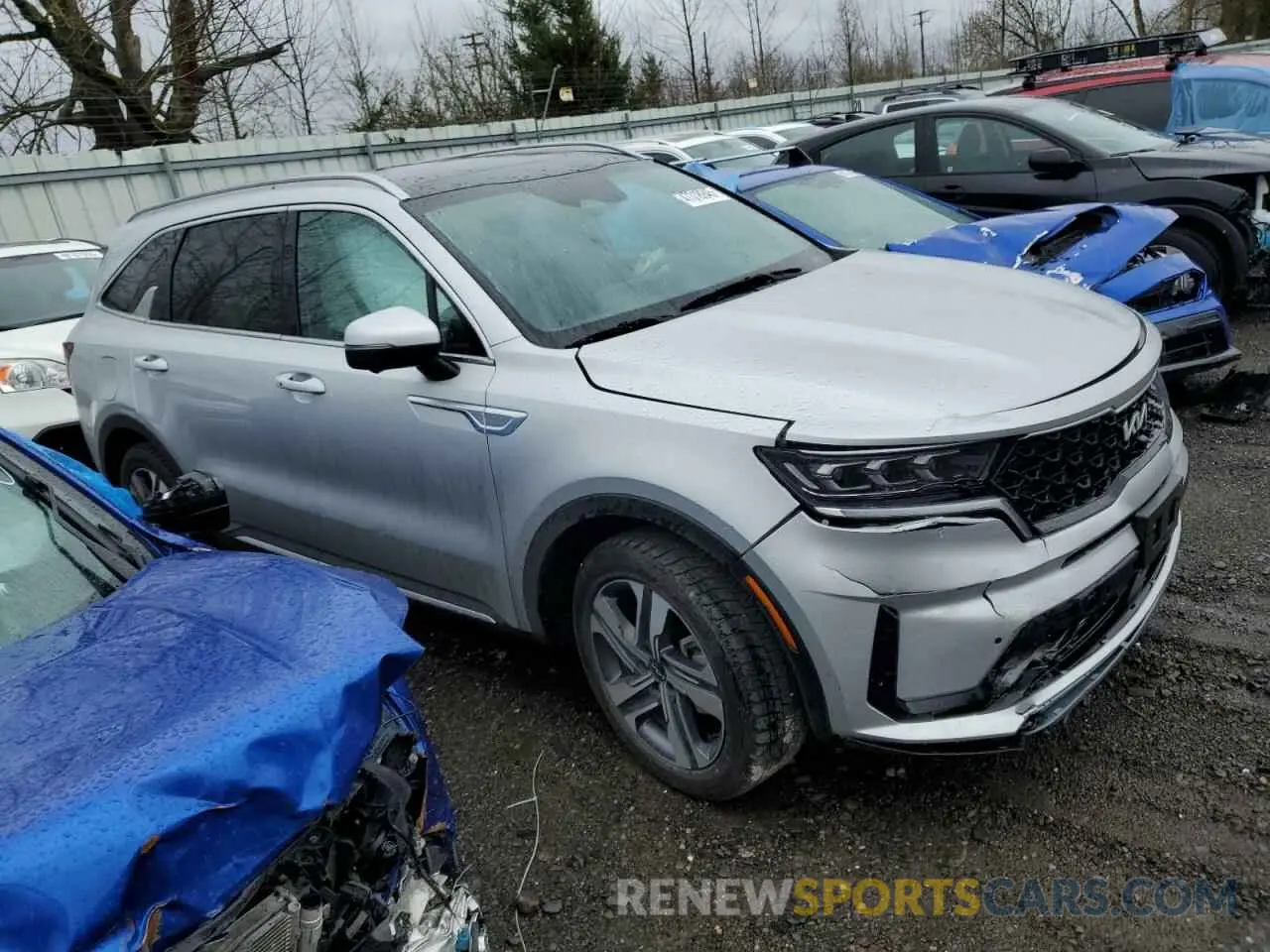 4 Photograph of a damaged car KNDRMDLH8N5101236 KIA SORENTO 2022
