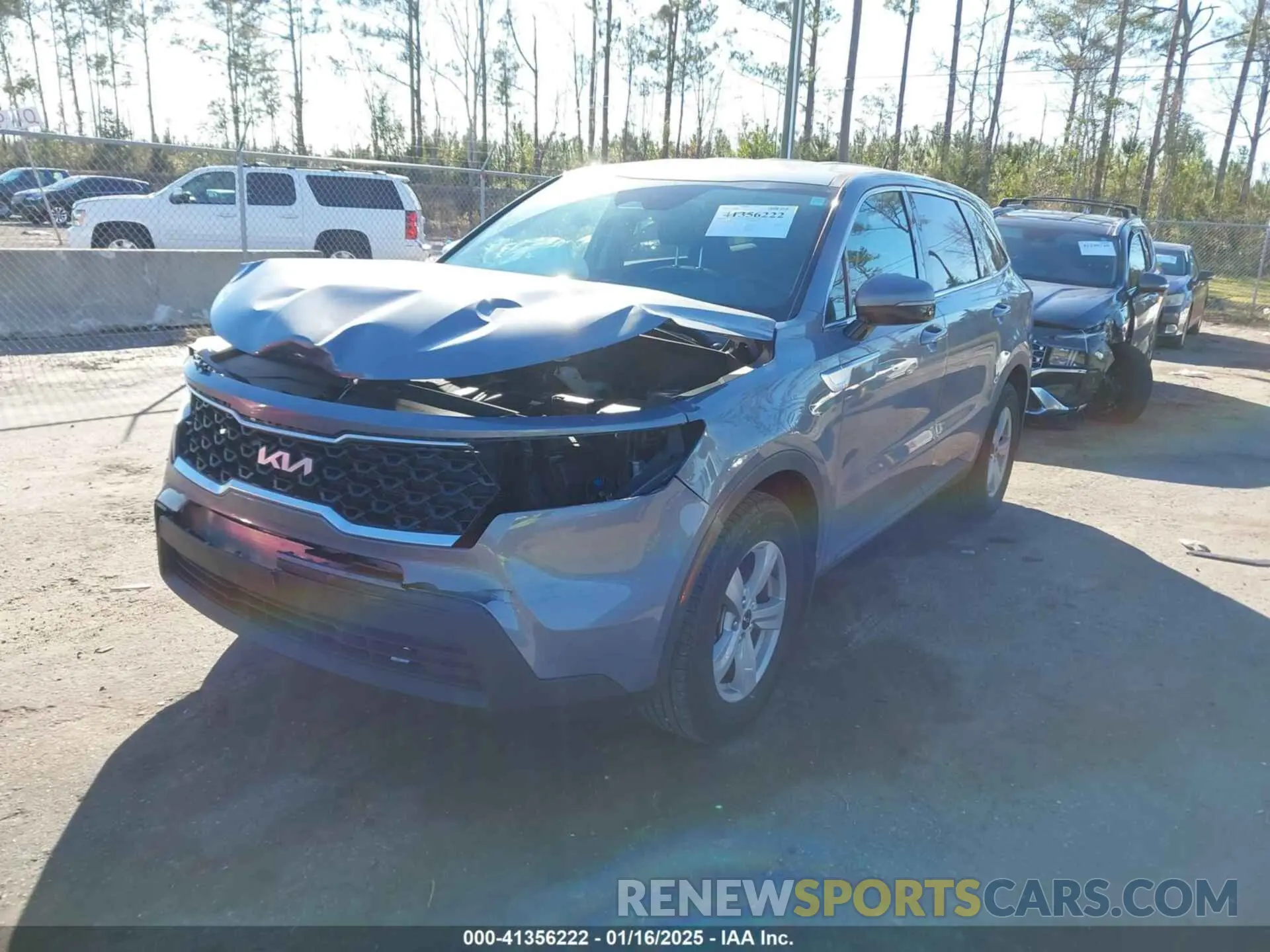 2 Photograph of a damaged car 5XYRG4LC1PG231221 KIA SORENTO 2023