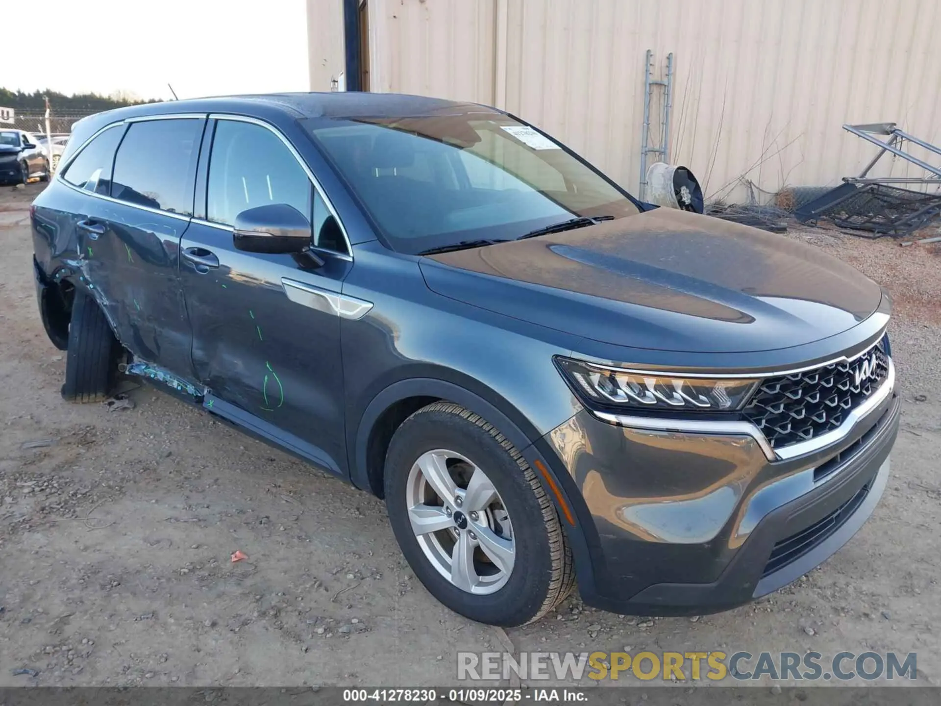 1 Photograph of a damaged car 5XYRG4LC2PG165455 KIA SORENTO 2023