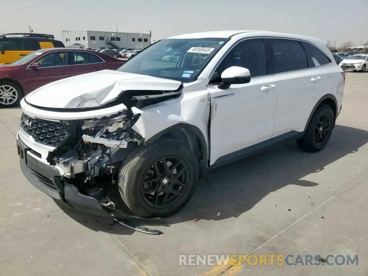 1 Photograph of a damaged car 5XYRG4LC7PG179481 KIA SORENTO 2023