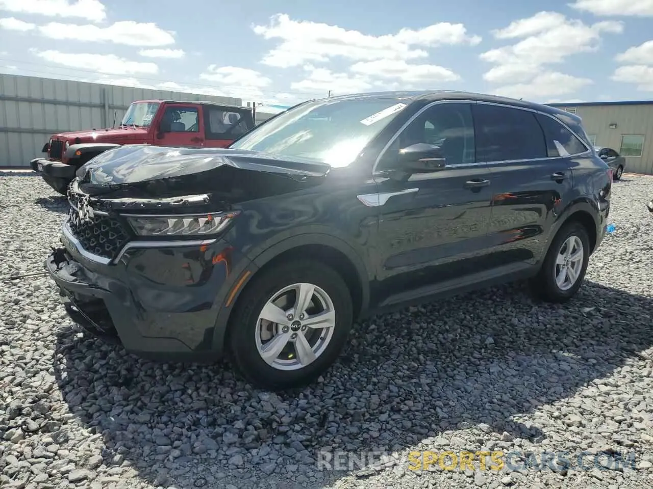1 Photograph of a damaged car 5XYRG4LCXPG185856 KIA SORENTO 2023