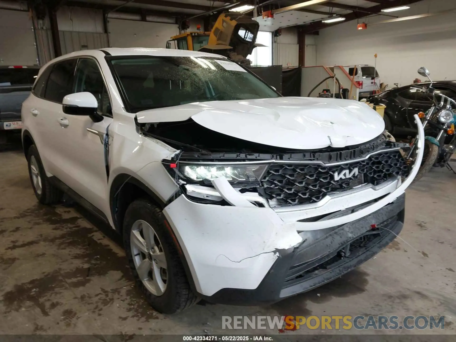 1 Photograph of a damaged car 5XYRGDLC5PG181035 KIA SORENTO 2023