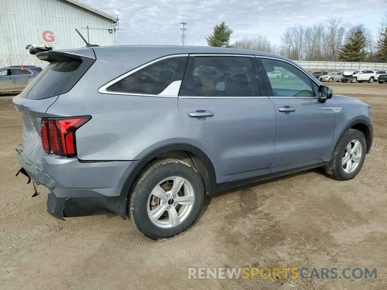 3 Photograph of a damaged car 5XYRGDLC5PG241279 KIA SORENTO 2023