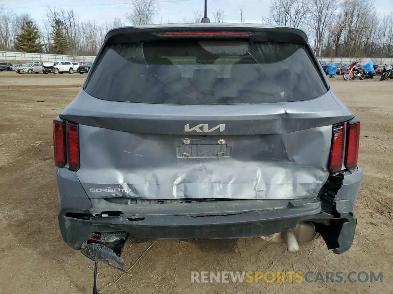 6 Photograph of a damaged car 5XYRGDLC5PG241279 KIA SORENTO 2023