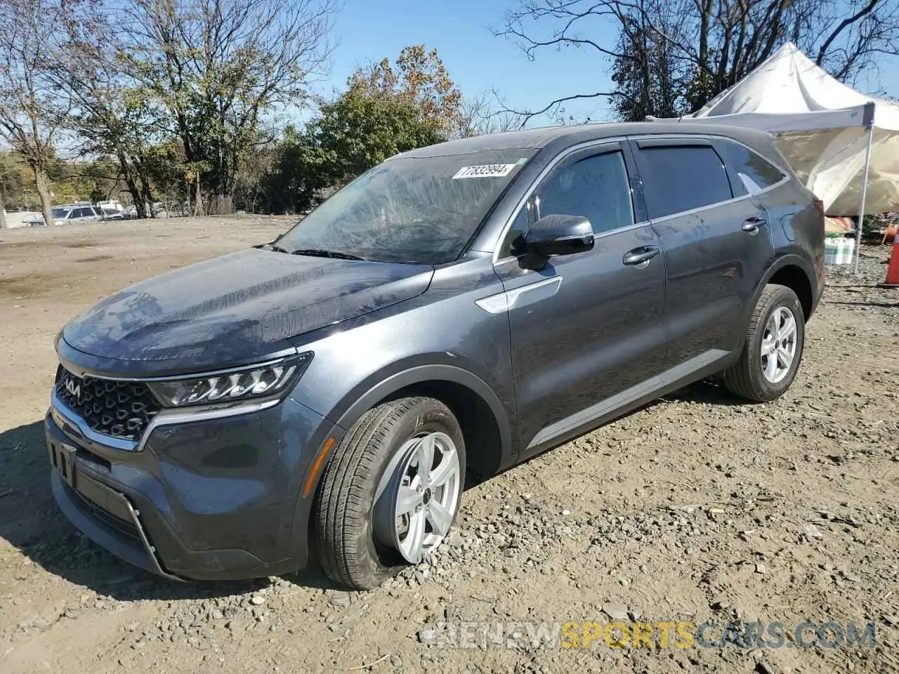 1 Photograph of a damaged car 5XYRGDLC8PG230051 KIA SORENTO 2023