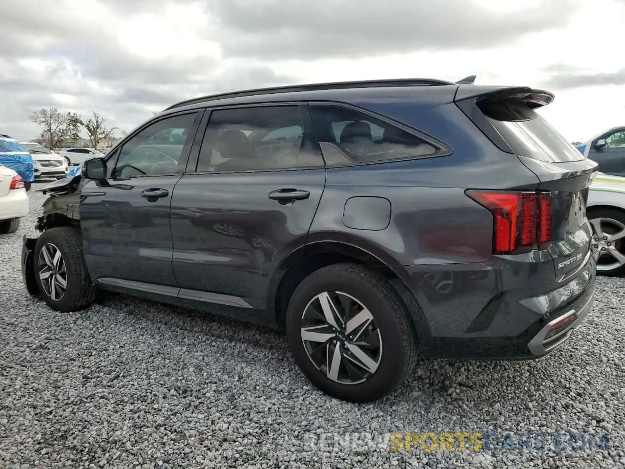 2 Photograph of a damaged car 5XYRH4LF2PG206903 KIA SORENTO 2023