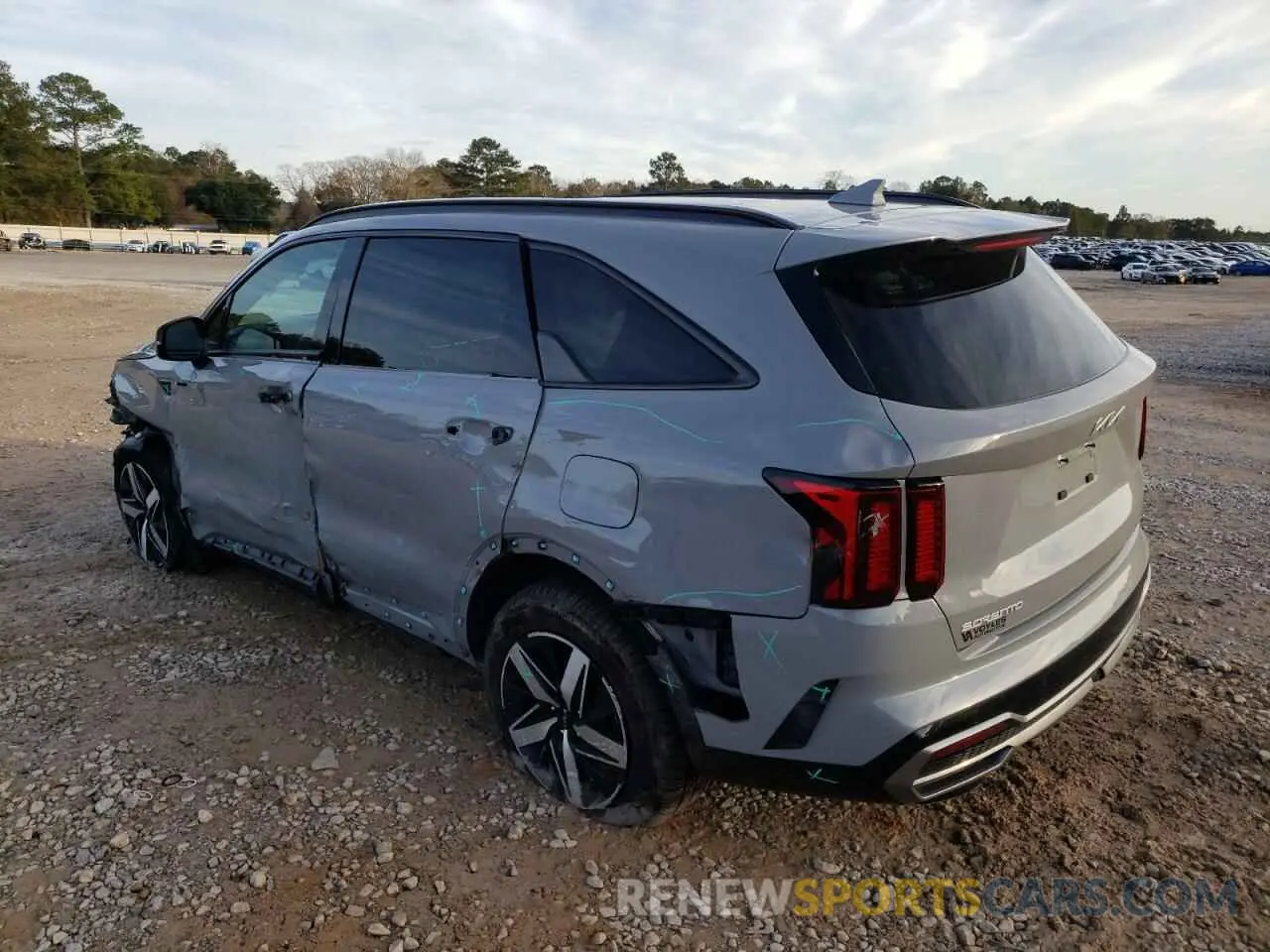 2 Photograph of a damaged car 5XYRH4LF3PG177959 KIA SORENTO 2023